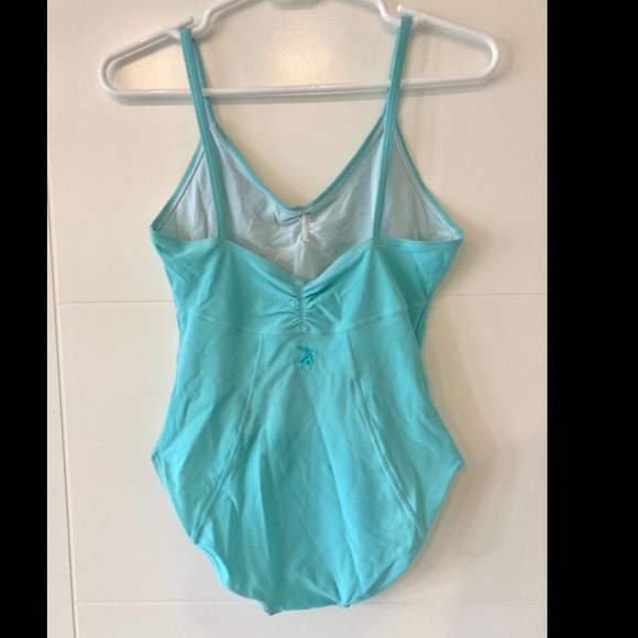 Bright Blue Degas Leotard/ Bodysuit - Picture 2 of 4